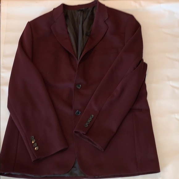 Burgundy Suit Jacket - Picture 1 of 2